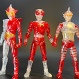 即売ヒーローアクションフィギュアクリアカラーVerファイヤーマン＆ジャンボーグA 新品ヒーローアクションフィギュアクリアカラーVerファイヤー